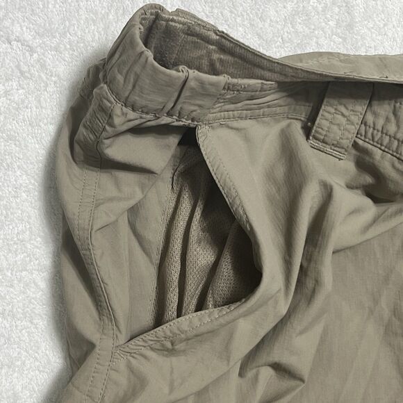 Columbia Sportswear Shorts Men's 36 TAG 38 Tan Rip Stop Casual Outdoors Hiking - Picture 11 of 16